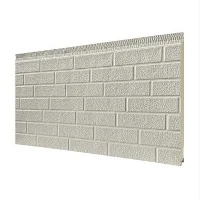 Siding metalic exterior rezidential Panouri din caramida alba